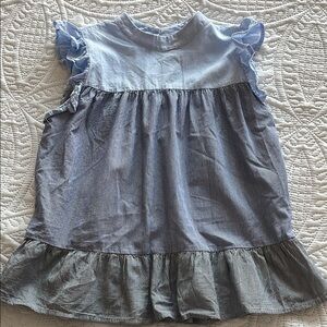 Blue striped blouse by Andre